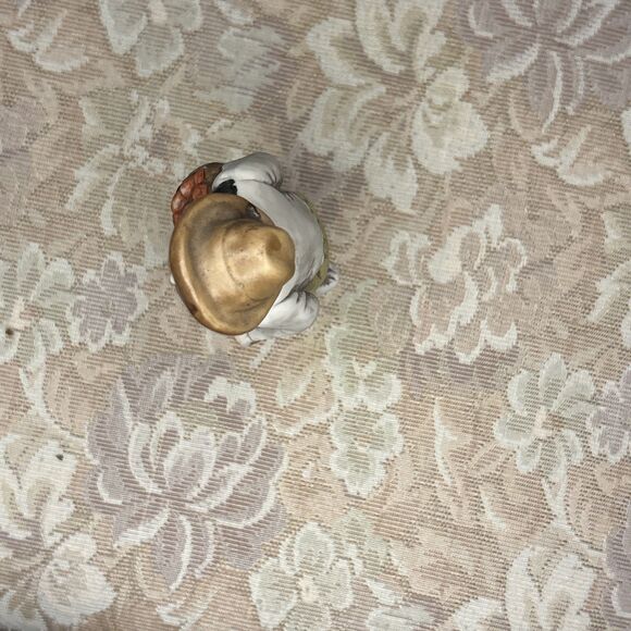 Ceramic Old Man Porcelain Hand Painted Figurine Collectable Sculpture Vintage - Picture 6 of 6